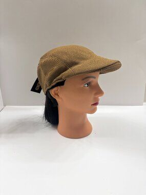 Flat Cap /Men's/ Gender Neutral Spring/Summer Solid Color Brown - L/XL - NWT